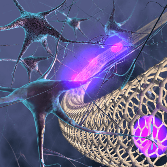 Nanoscale sensors report chemical communication between neurons.